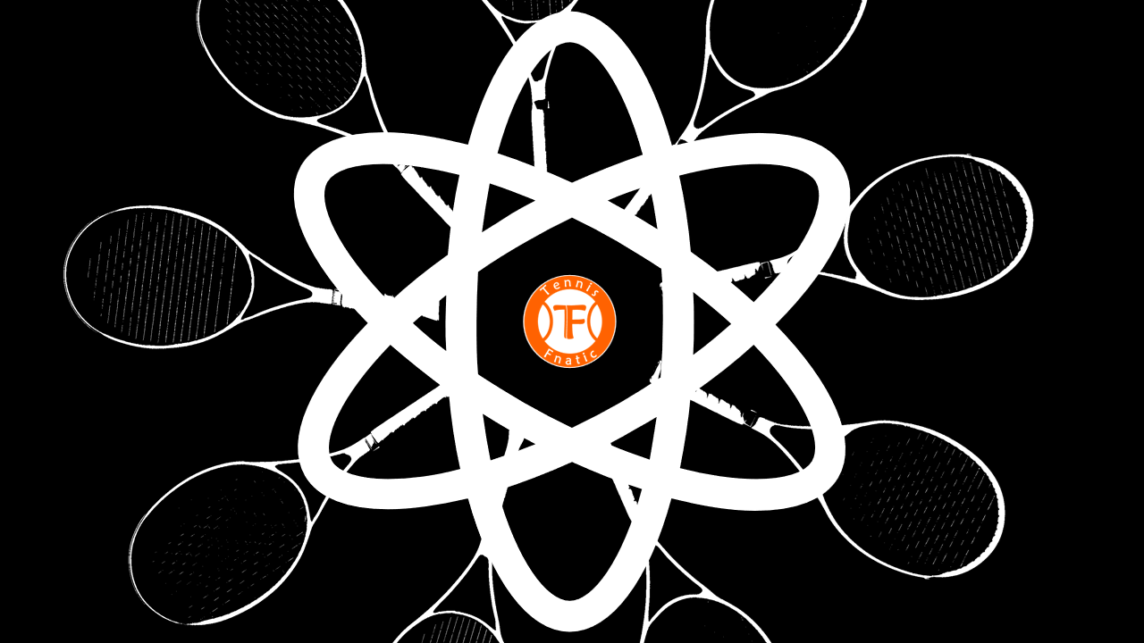 Image of the Tennis Fnatic logo inside an atom